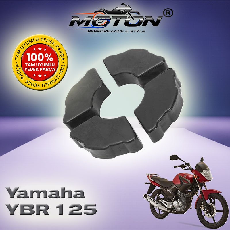 CG 125 – Kuba – Asya – Yuki – Yamaha YBR Uyumlu Kaplin Lastiği (Arka Dişli Takozu Seti)