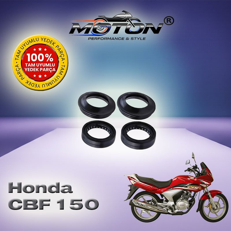 Honda CBF 150 Ön Amortisör Keçesi 4’lü Takım (Yağ + Toz Keçesi Seti)
