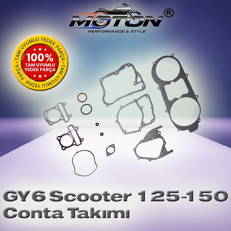 Scooter GY6 125cc – 150cc Komple Motor Conta Takımı Seti